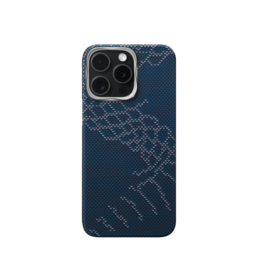 iPhone 15 Pro,Snowy day,Tactile Woven Case