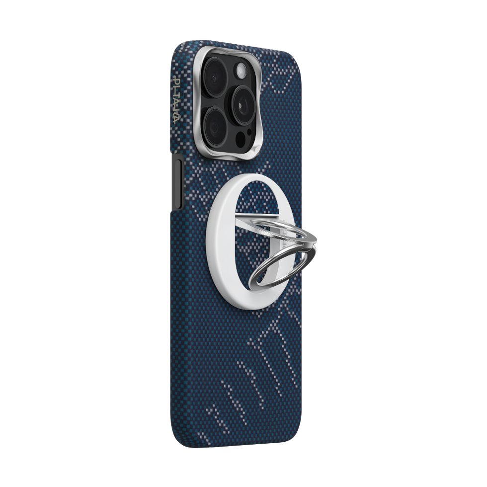 iPhone 15 Pro Max,Snowy day,Tactile Woven Case (with MagEZ Grip)