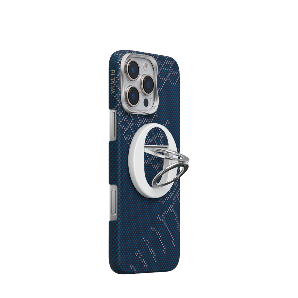 iPhone 16 Pro,Snowy day,Tactile Woven Case (with MagEZ Grip)