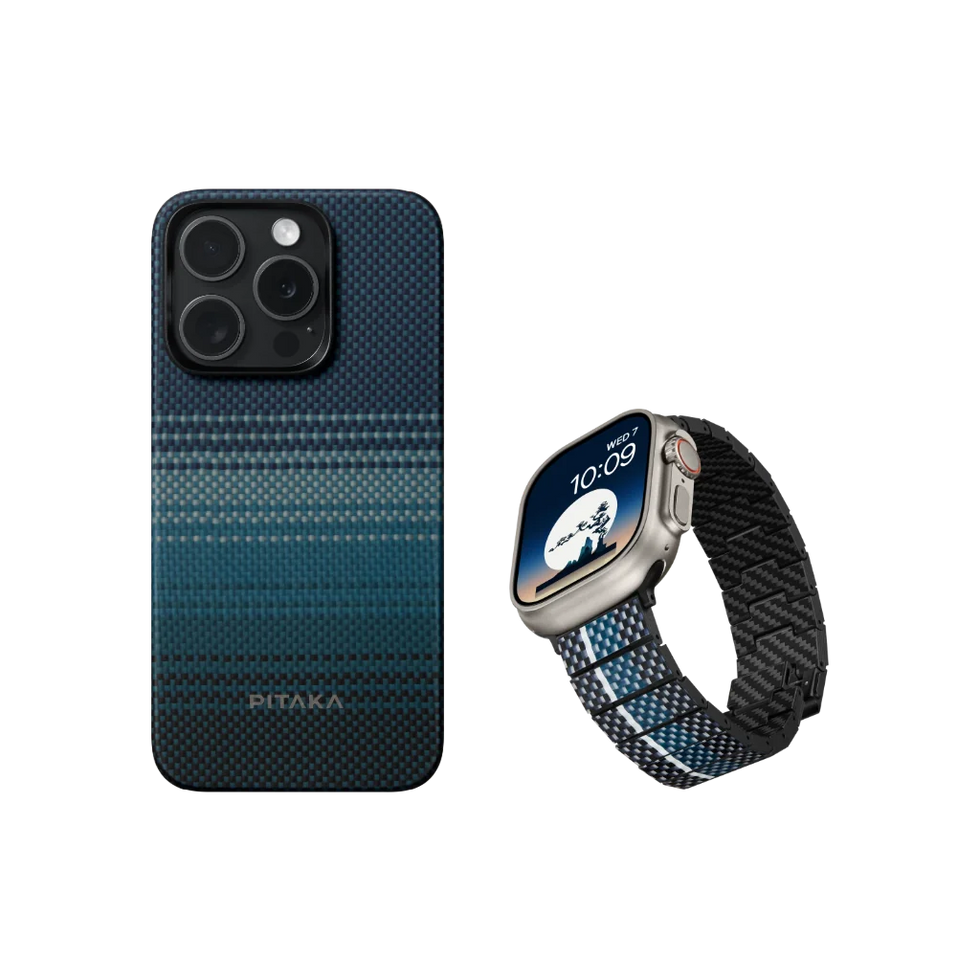 Sunset Moonrise Case for iPhone 15 Pro/Pro Max | PITAKA-HK