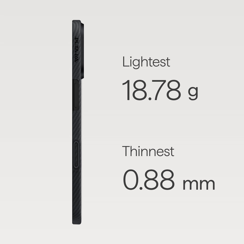 iPhone 17 Pro,Black/Grey (PitaTap™)