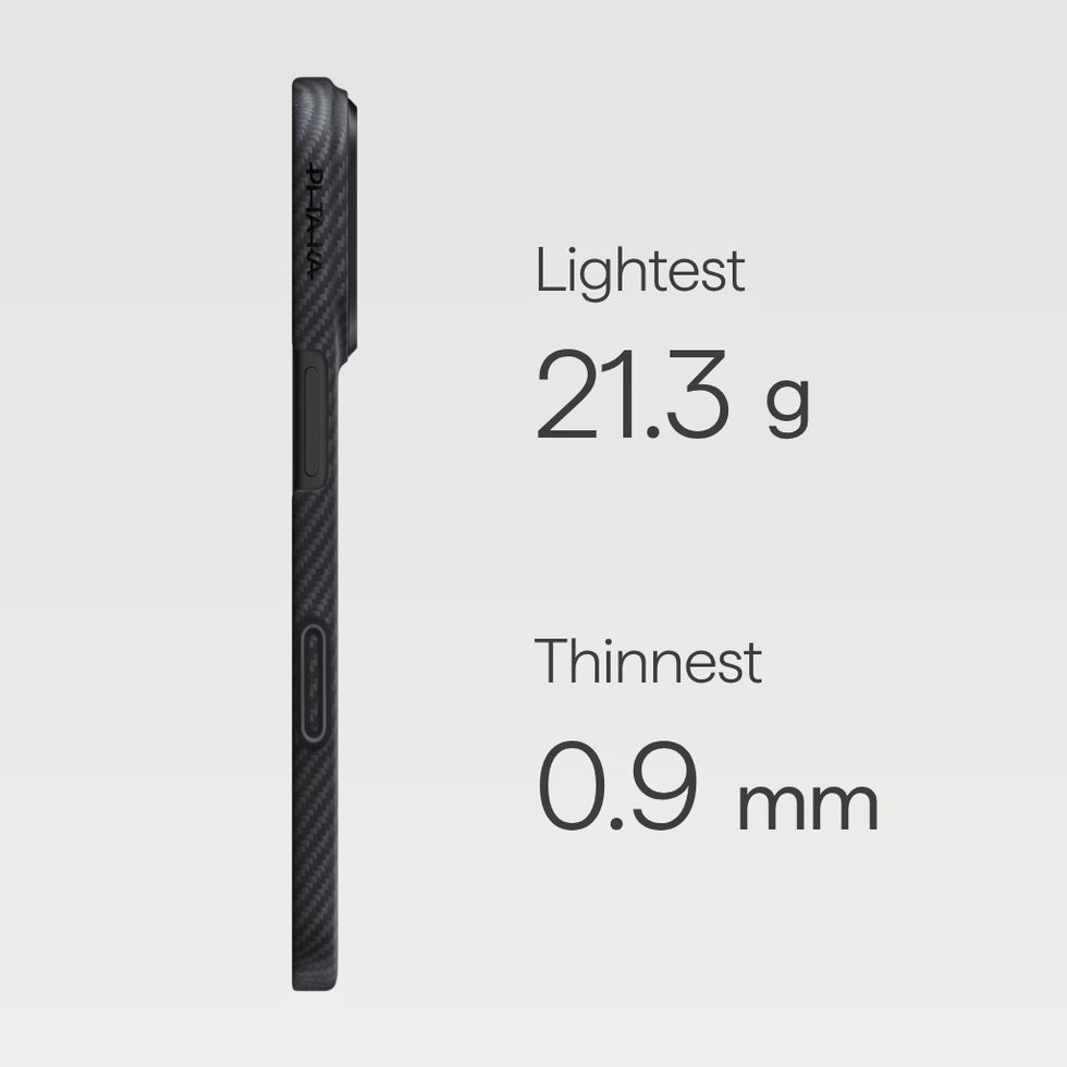 iPhone 17 Pro Max,Black/Grey (PitaTap™)