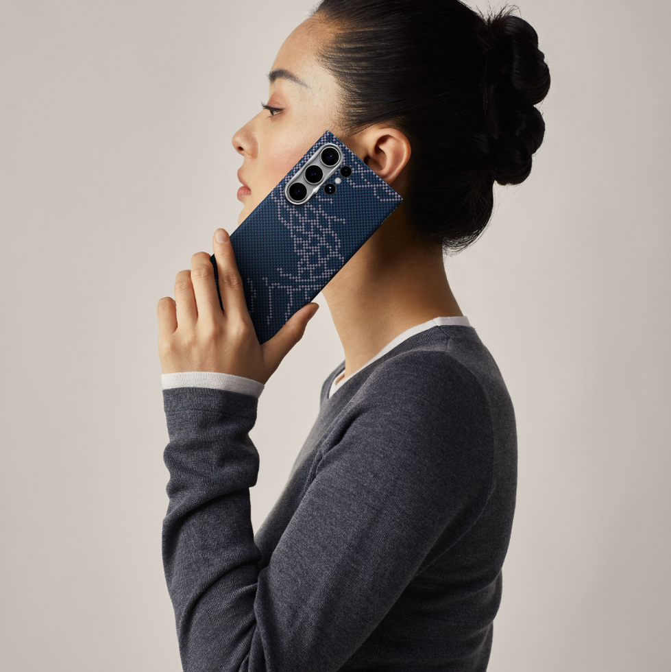 iPhone 16 Pro Max+iPhone 16 Pro+iPhone 15 Pro Max+iPhone 15 Pro+Samsung Galaxy S24 Ultra,Snowy day,Tactile Woven Case+Tactile Woven Case (with MagEZ Grip)