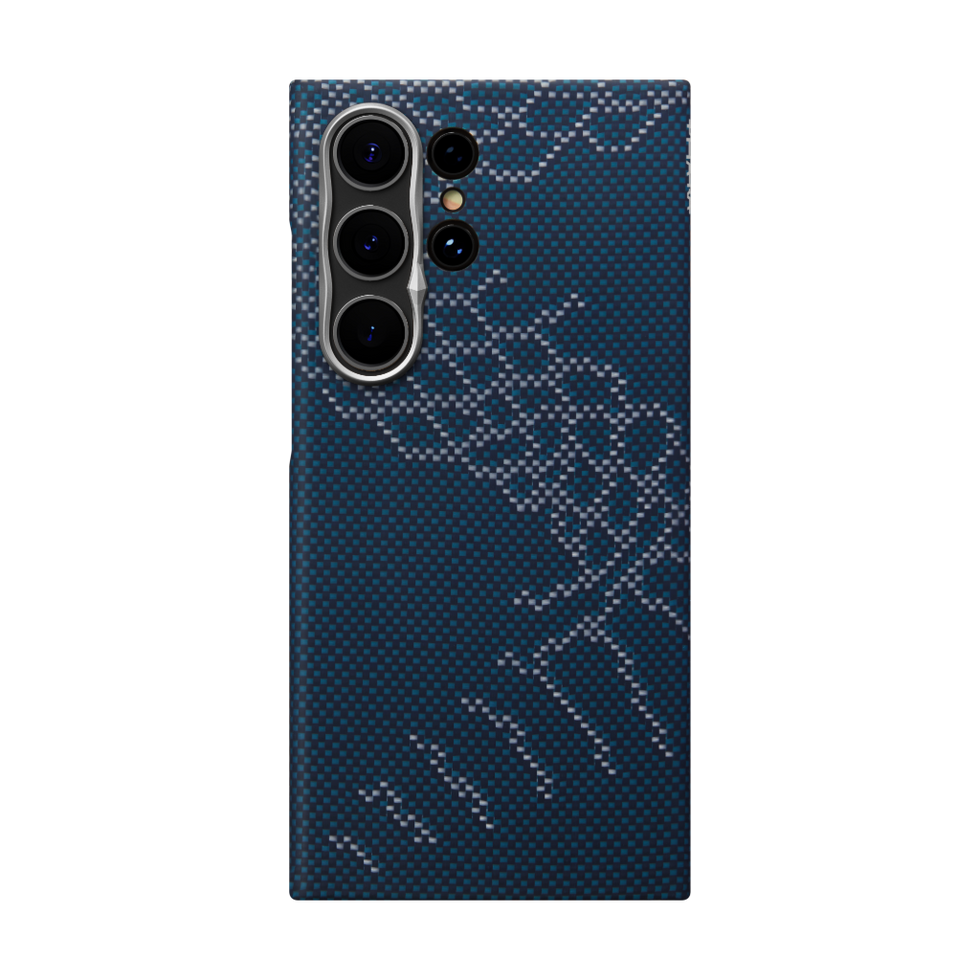 Samsung Galaxy S24 Ultra,Snowy day,Tactile Woven Case